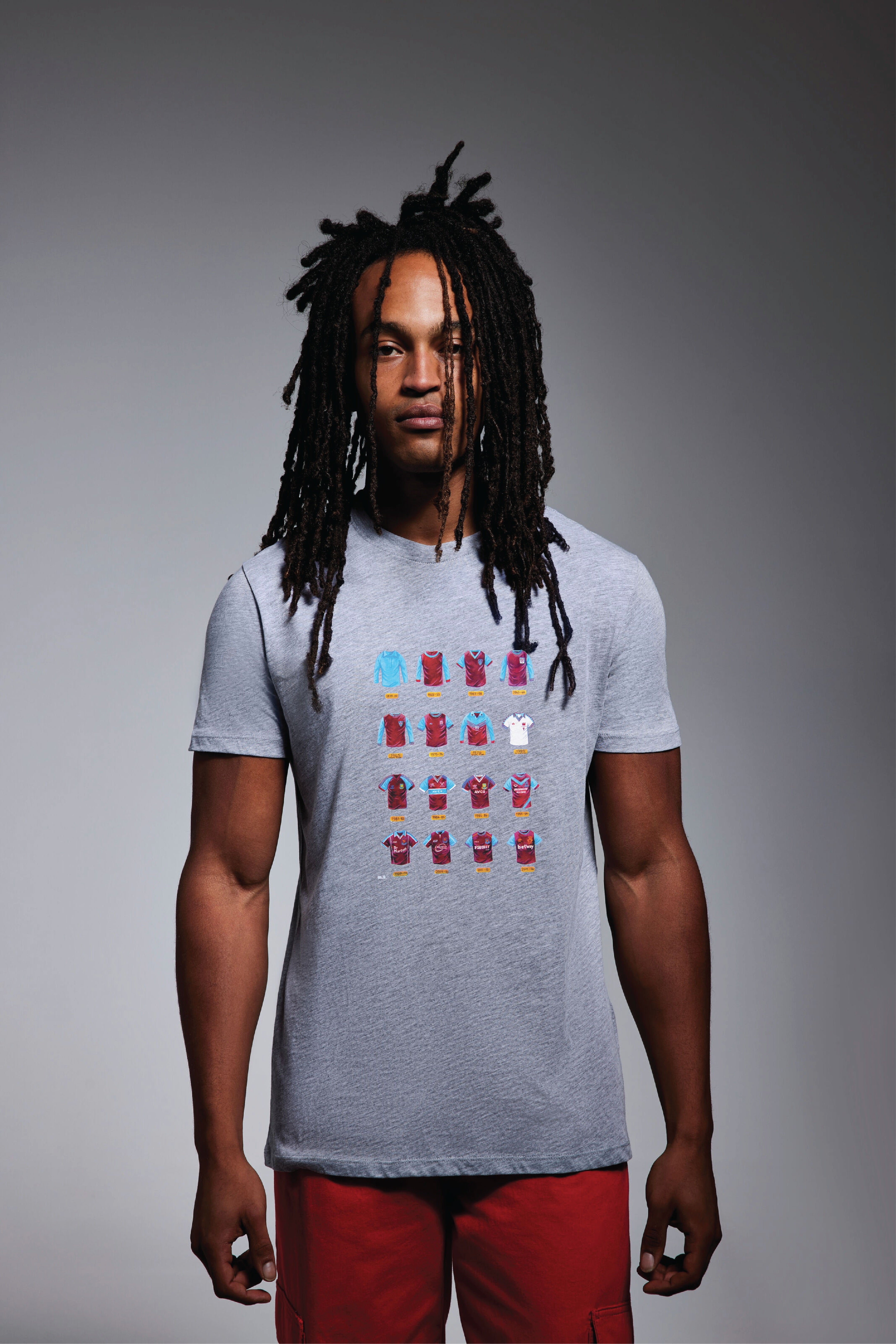 West Ham United FC Retro Art Shirts T-Shirt