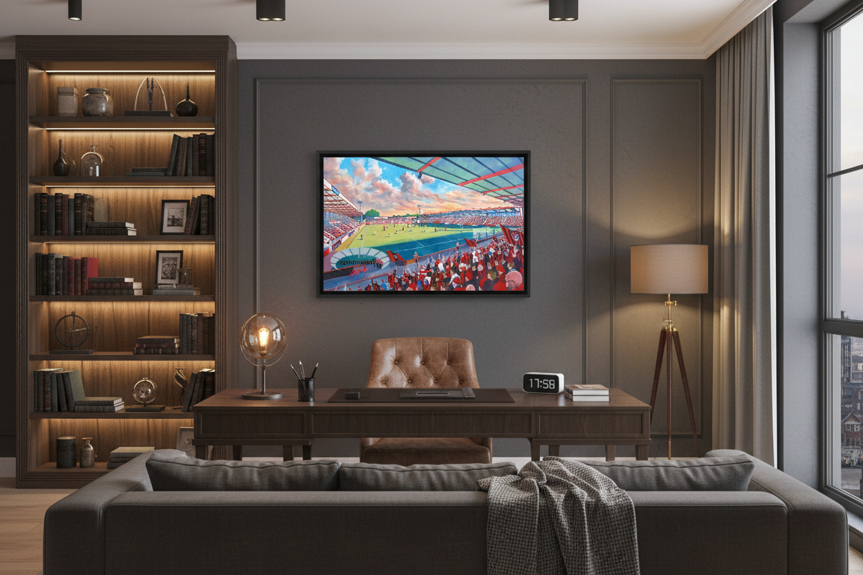 AFC Bournemouth Dean Court – Study/Office Mockup