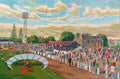 Stirling Albion FC Annfield Stadium Wall Art A4 Print