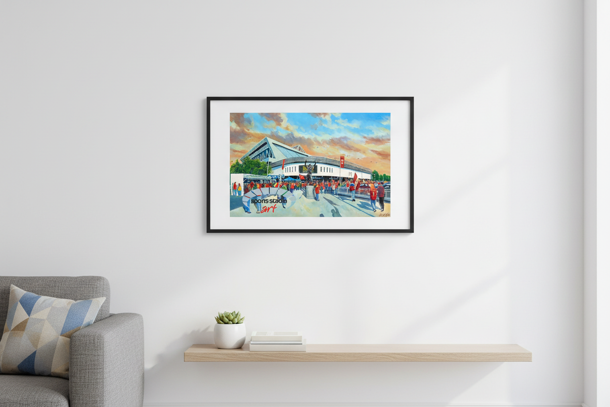 Ashton Gate Stadium Wall Art Mockup