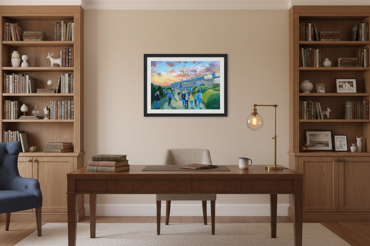 Birmingham City FC St Andrews Stadium - Study/Office Mock-up