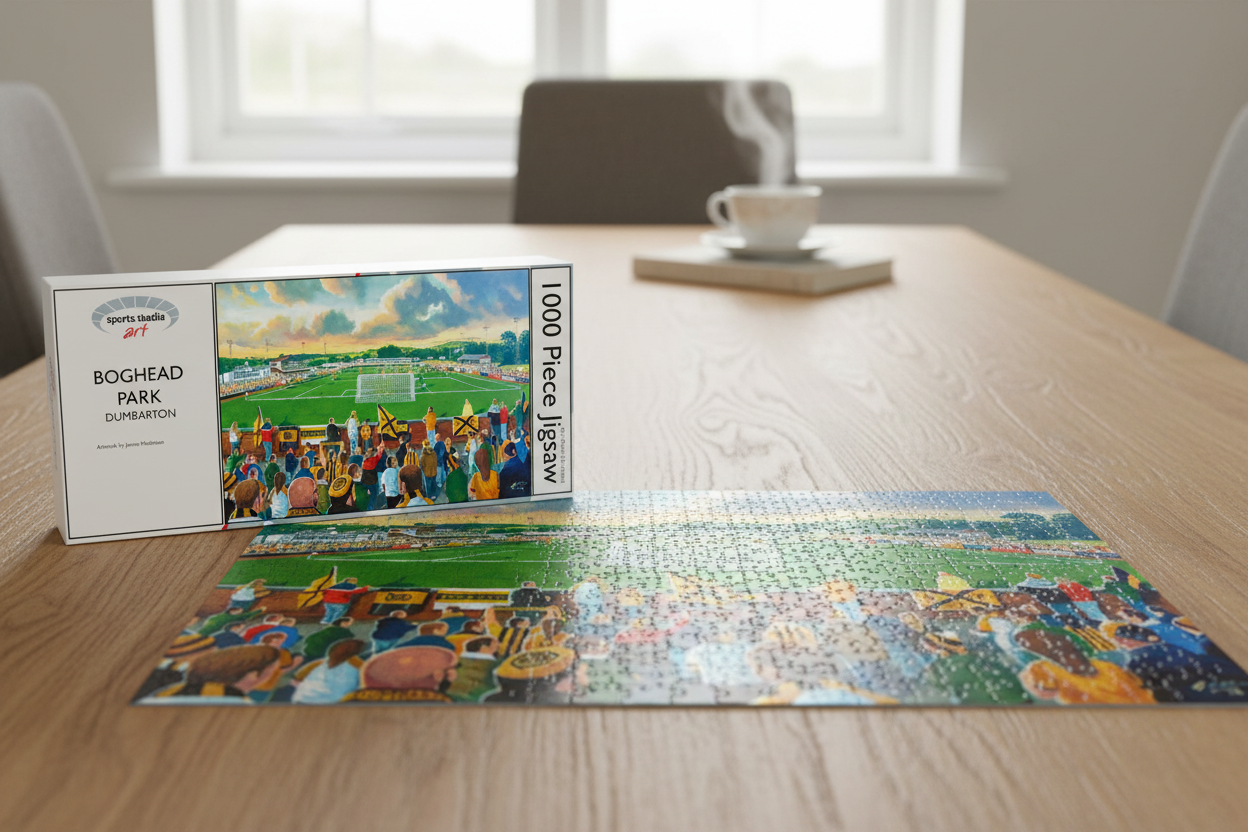 Boghead Park Jigsaw Table Setting Mock