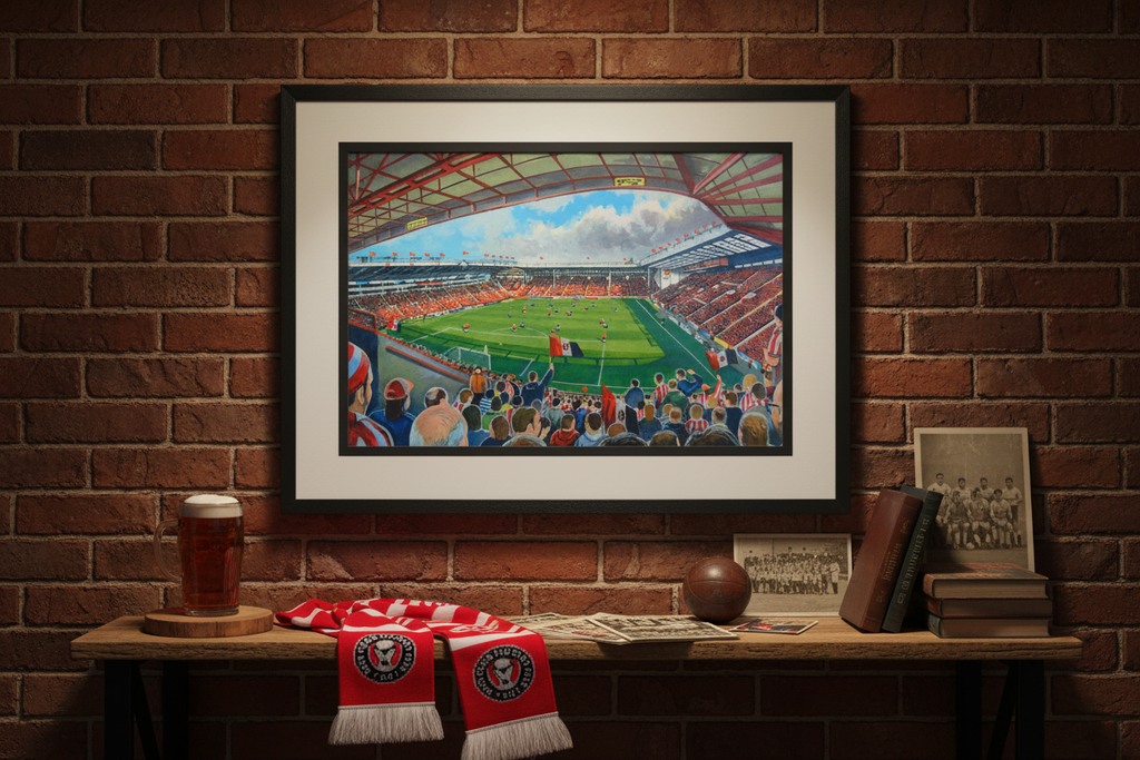 Bramall Lane - Moody Man Cave Mock-up