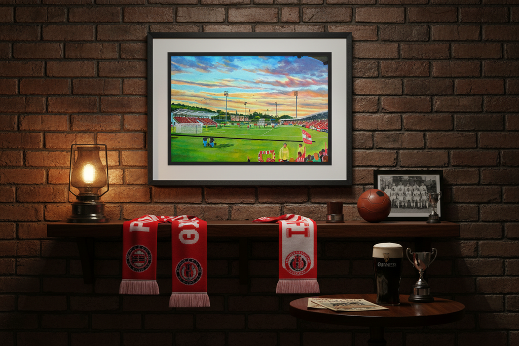 Brandywell Stadium - Moody Man Cave Mock-up