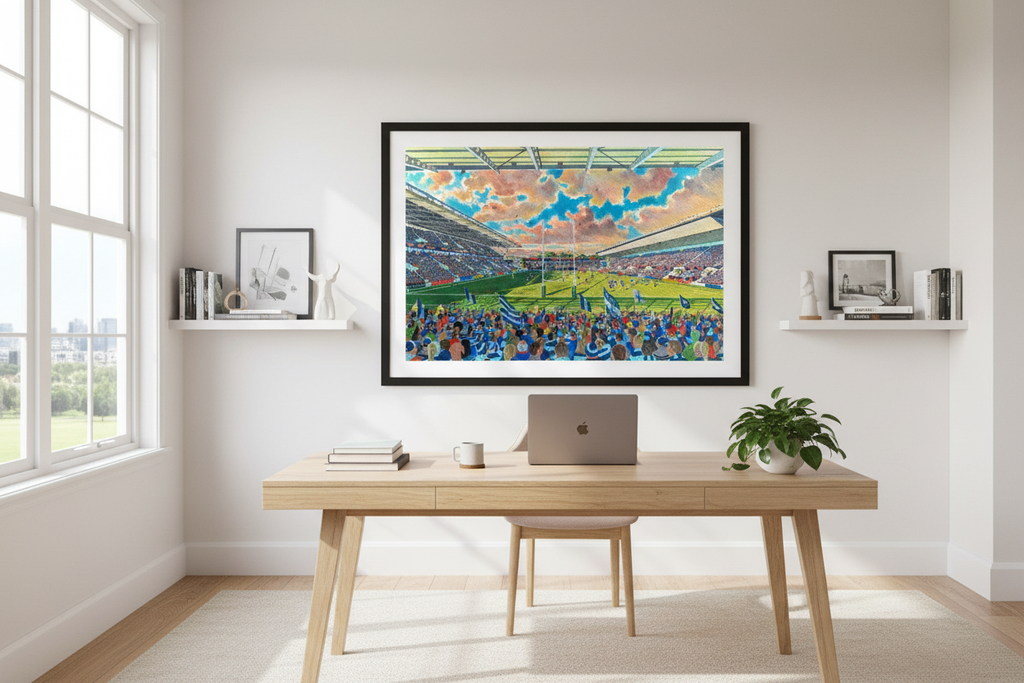 Bristol Bears Ashton Gate - Bright Study/Office Mockup