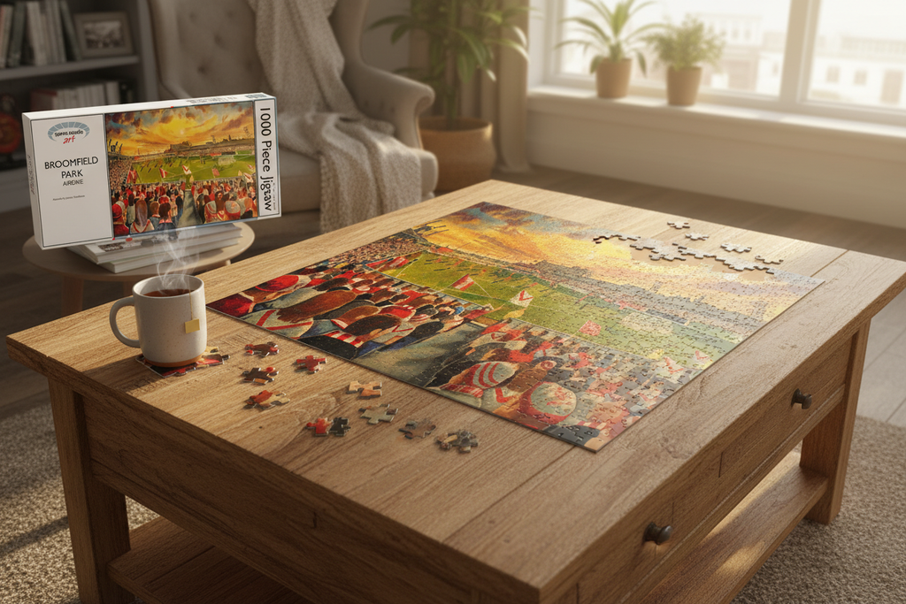 Broomfield Park Airdrie Jigsaw - Table Setting Mockup