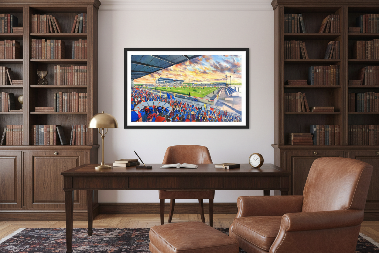 Caledonian Thistle FC Caledonian Stadium – Study/Office Mockup