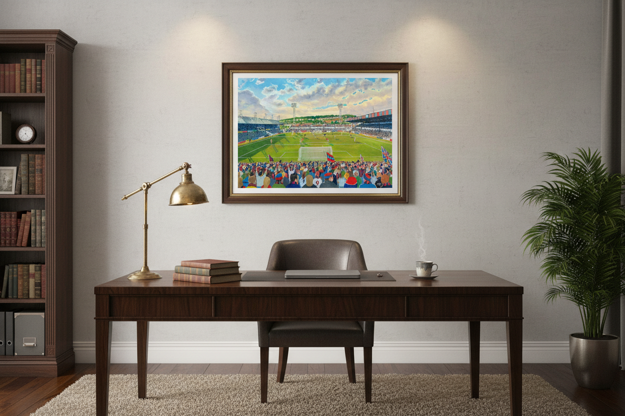Crystal Palace FC Selhurst Park Yesteryear Study/Office Mockup