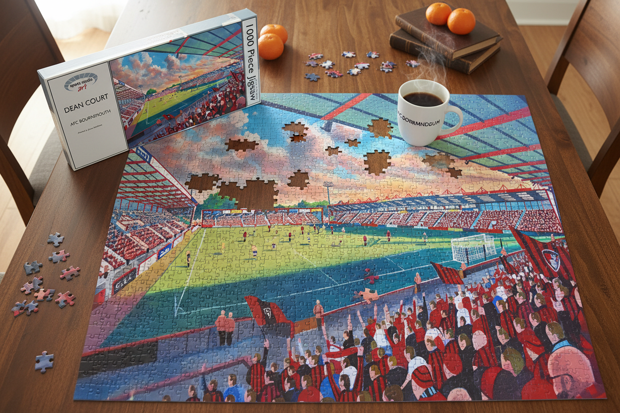 Dean Court Jigsaw - Table Setting Mockup