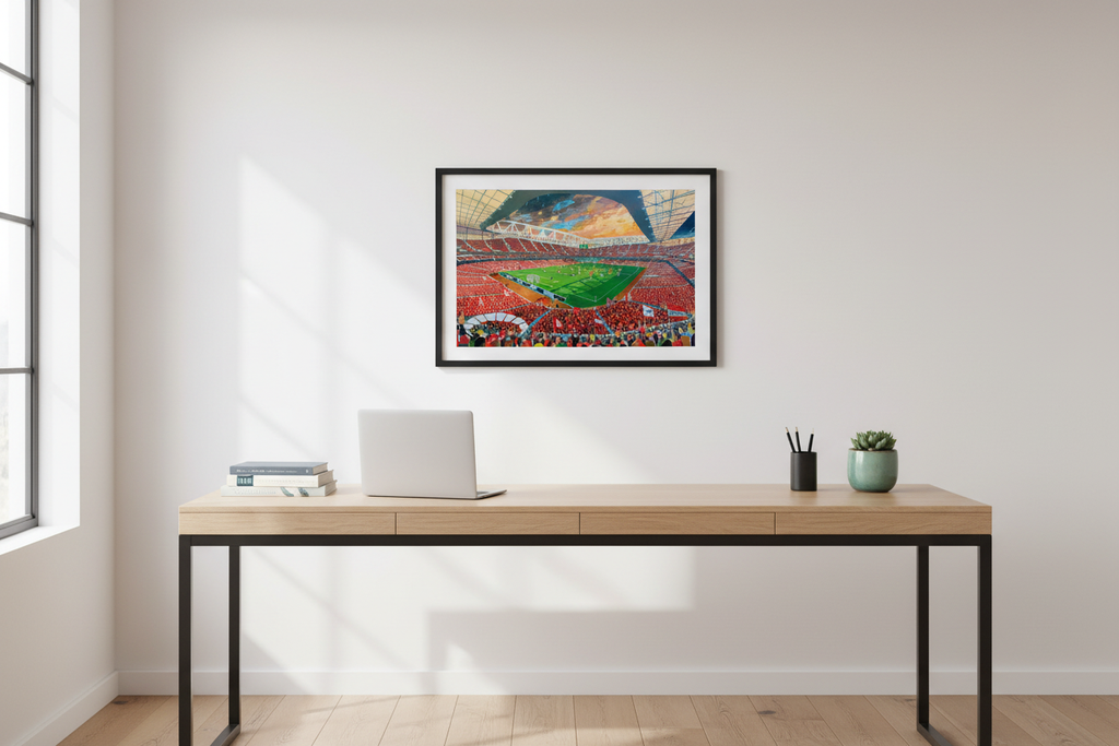 Emirates Stadium Study/Office Mockup