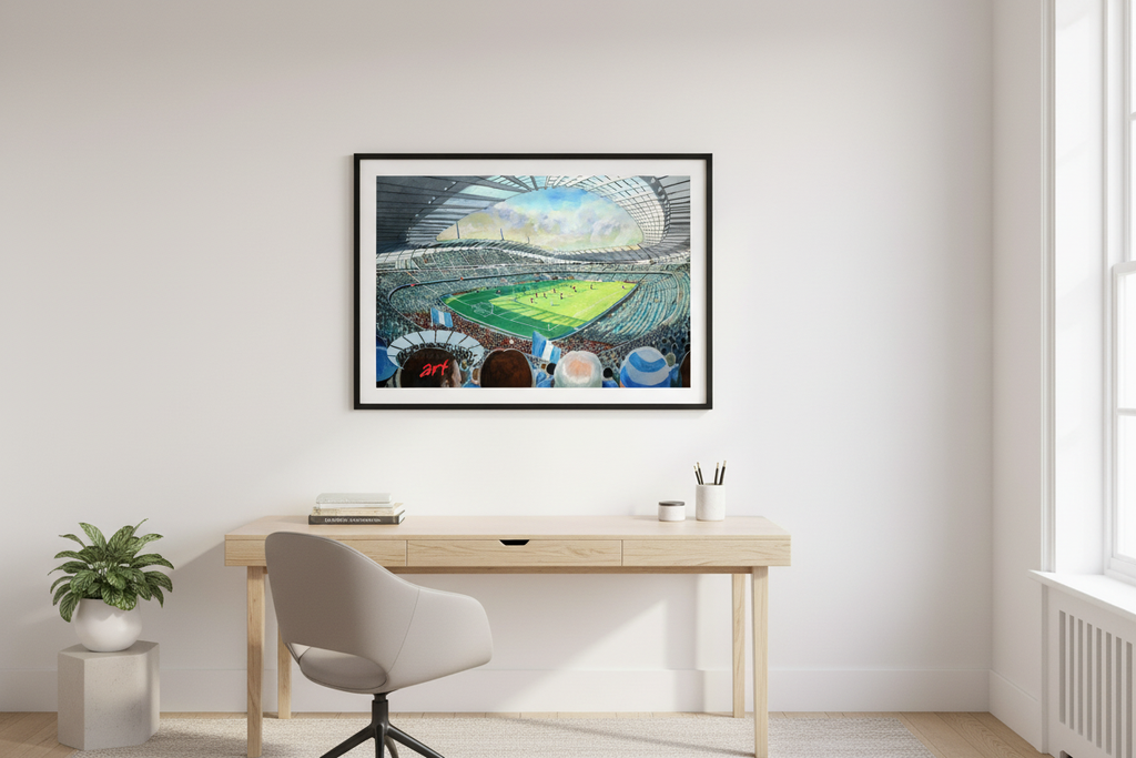 Etihad Stadium Study/Office Mockup