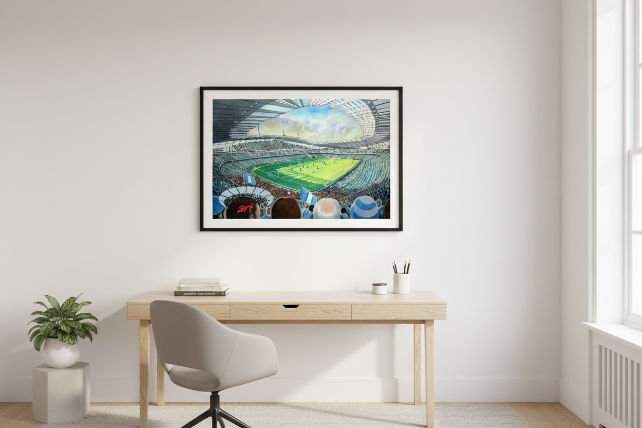 Etihad Stadium Study/Office Mockup