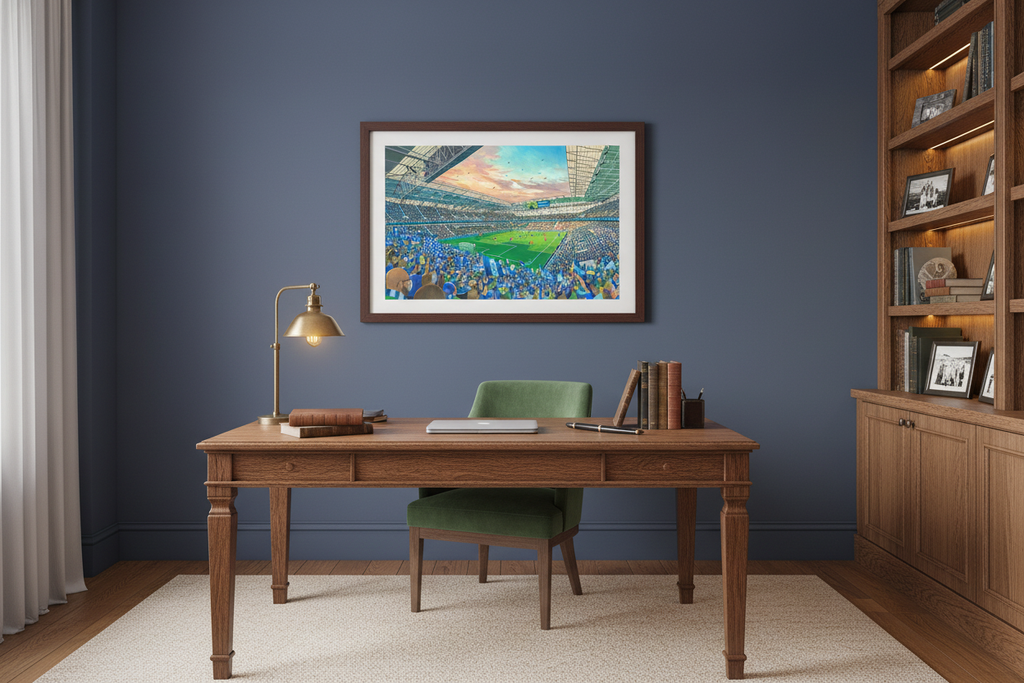 Everton FC Hill Dickinson Stadium Study/Office Mockup