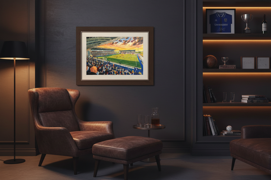 Falkirk Stadium Man Cave Mockup