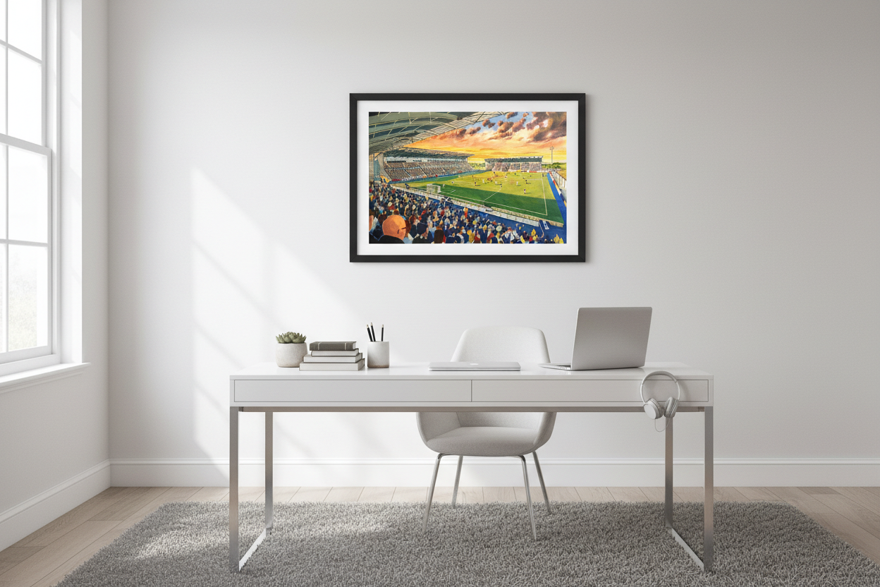 Falkirk Stadium Study/Office Mockup