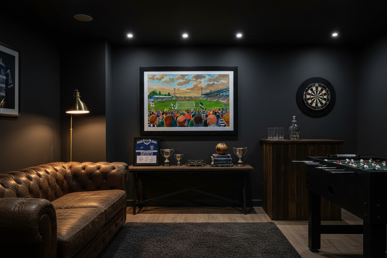 Feethams Stadium Man Cave Mockup
