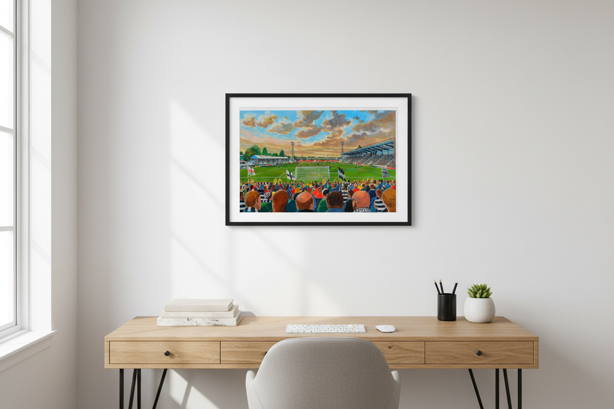 Feethams Stadium Study/Office Mockup