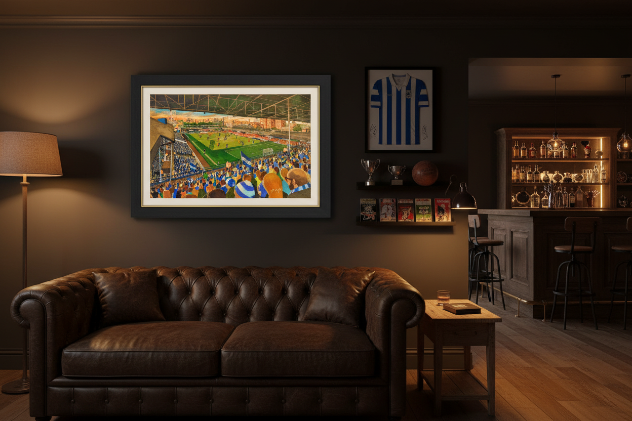 Filbert Street Stadium Man Cave Mockup