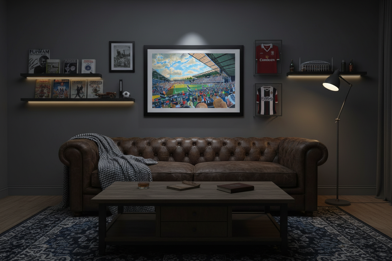 Fulham FC Craven Cottage Man Cave Mockup