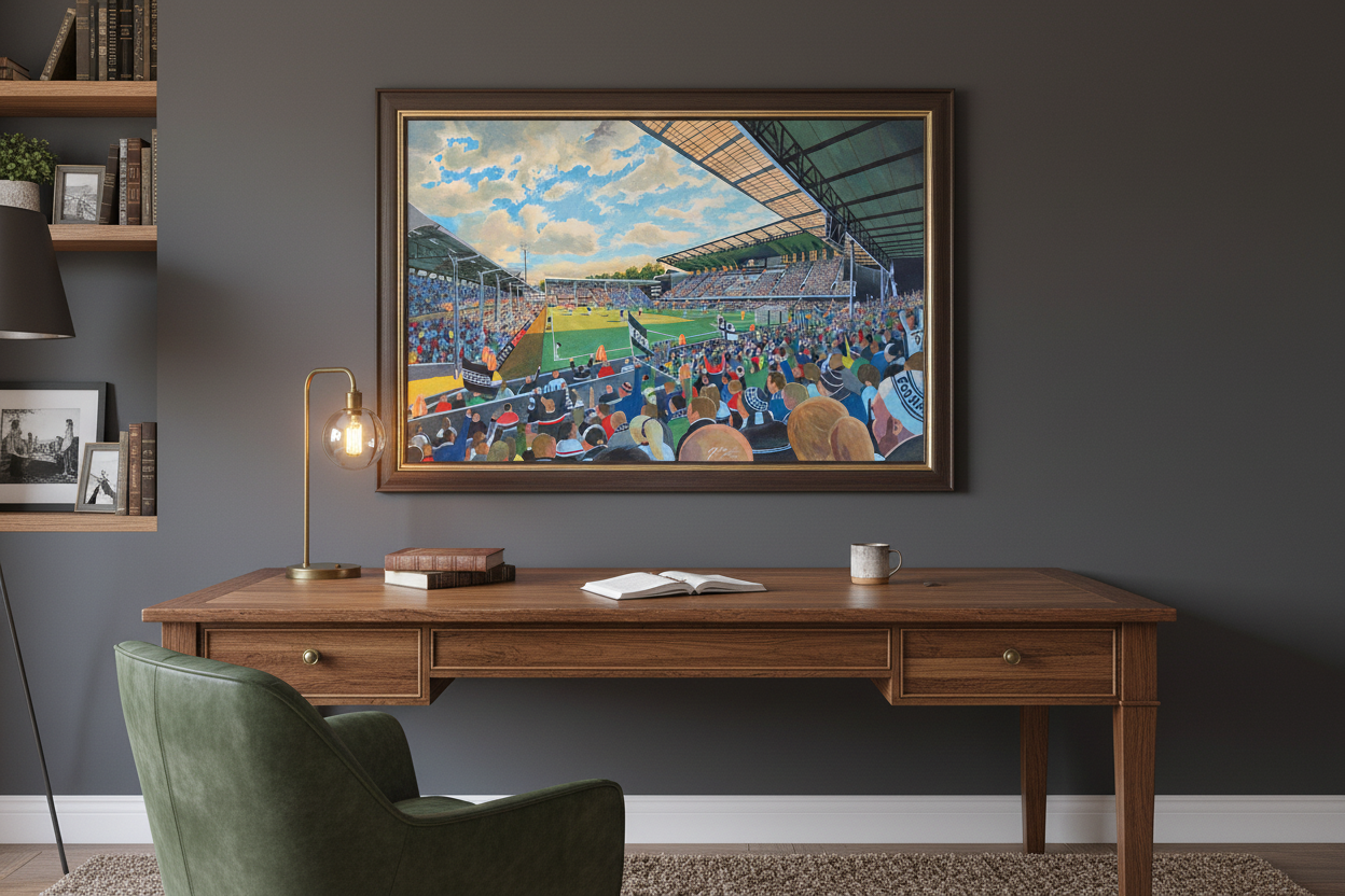 Fulham FC Craven Cottage Study/Office Mockup