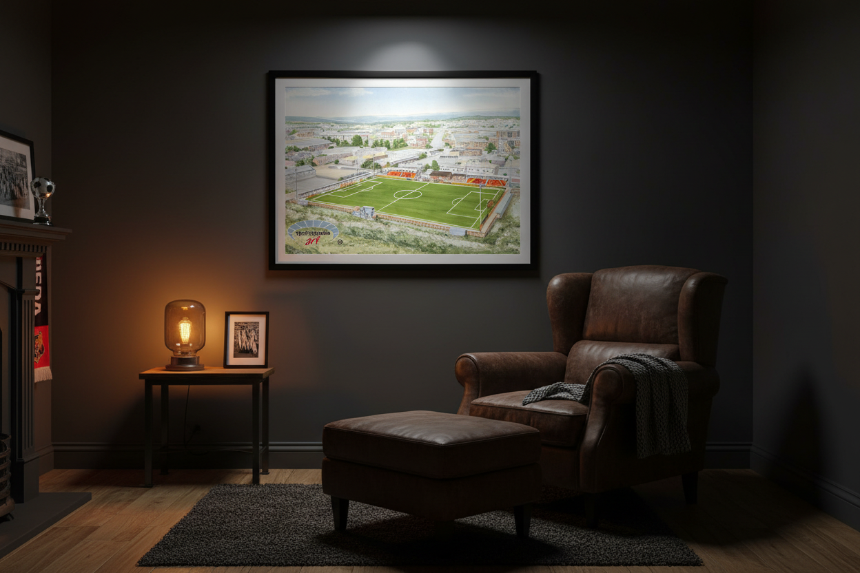 Gloucester City FC Man Cave Mockup