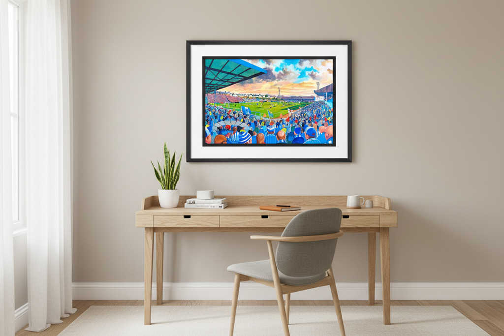 Goldstone Ground - Bright Study Office Mockup