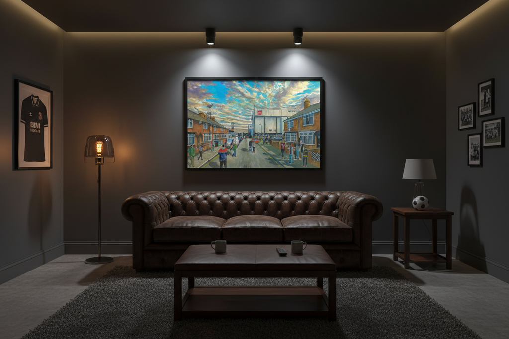 Grimsby Town Man Cave Mockup