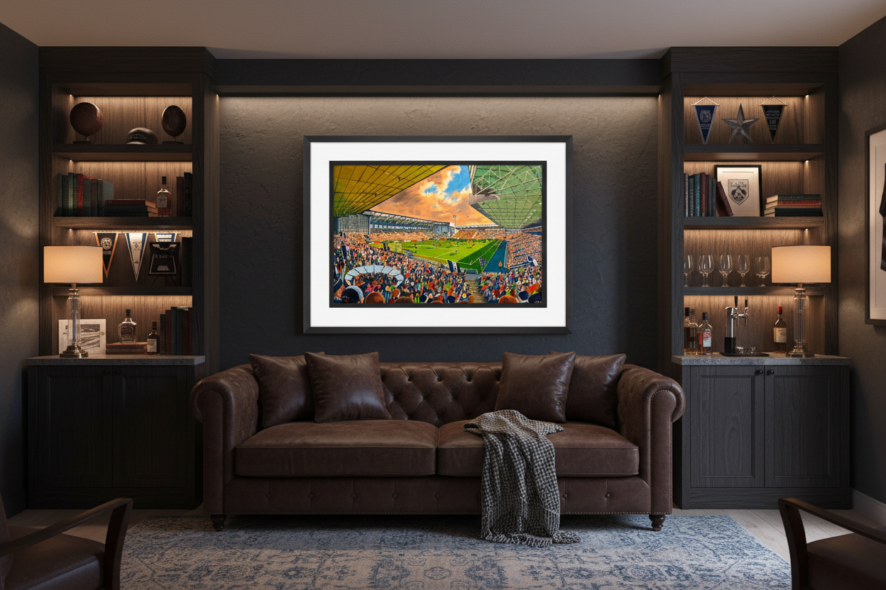 Hawthorns - Man Cave Mockup