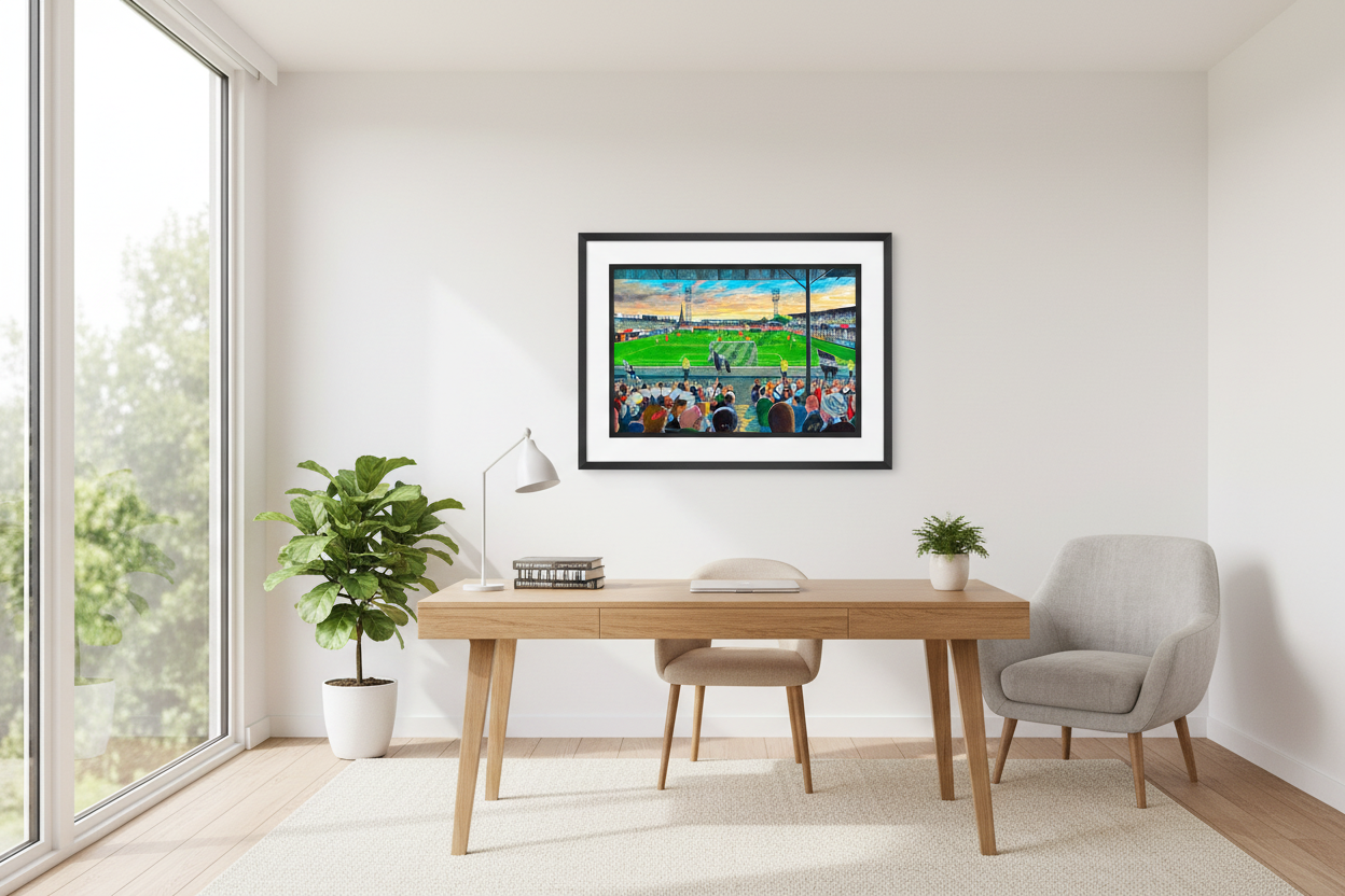 Hereford FC Edgar Street – Bright Study/Office Mockup