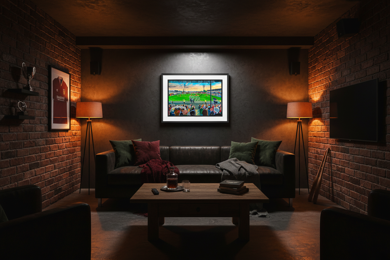 Hereford FC Edgar Street – Moody Man Cave Mockup