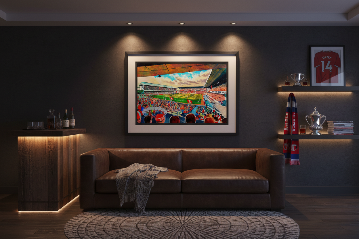 Highbury Arsenal - Man Cave Mockup