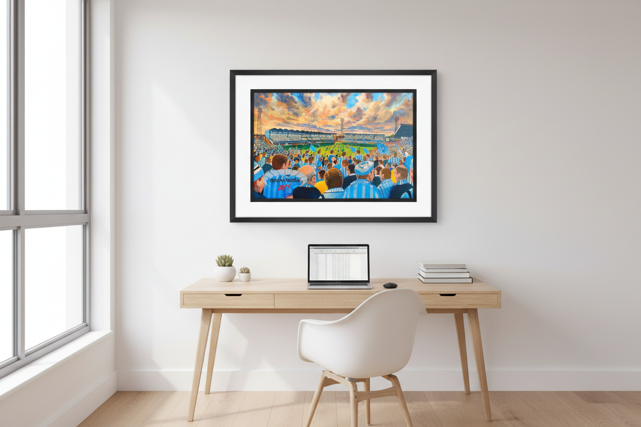 Highfield Road Coventry - Bright Study/Office Mockup