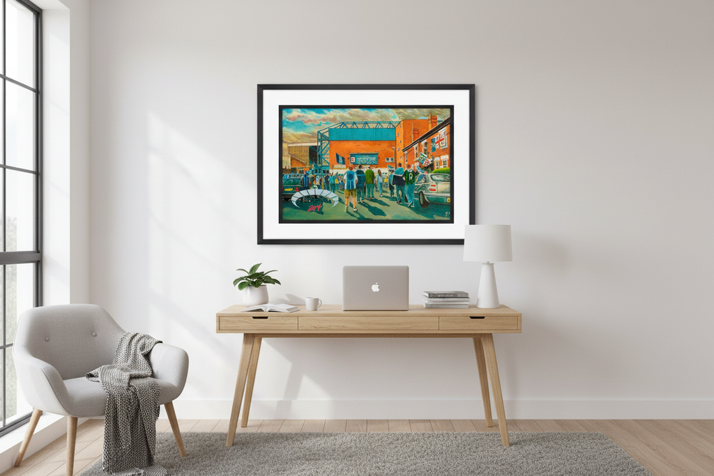 Highfield Road Exterior - Bright Study/Office Mockup