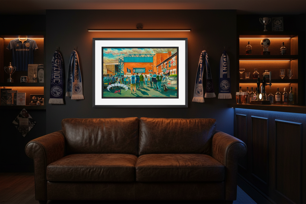 Highfield Road Exterior - Man Cave Mockup