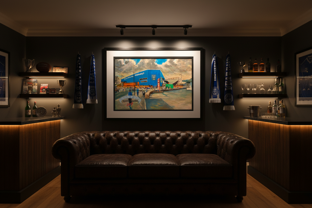 Hillsborough Exterior - Man Cave Mockup