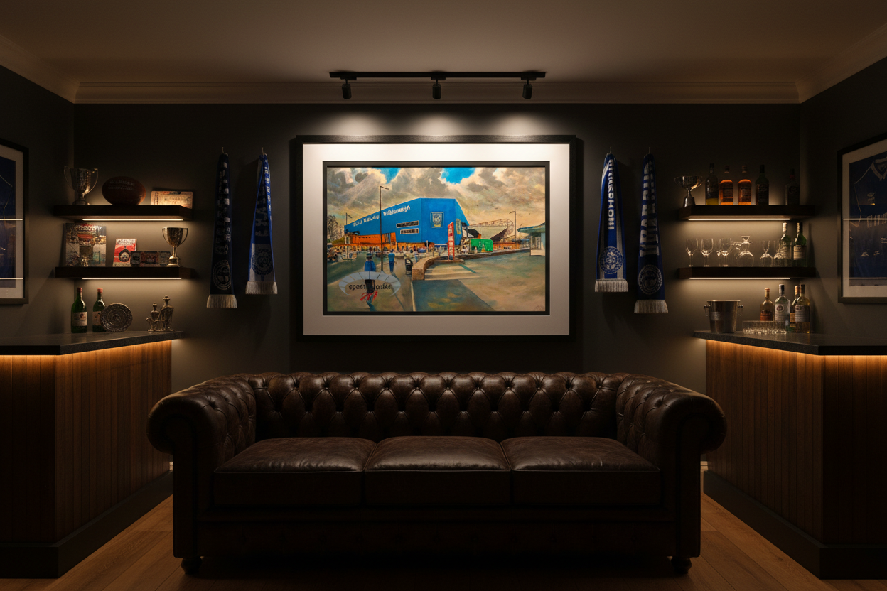 Hillsborough Exterior - Man Cave Mockup
