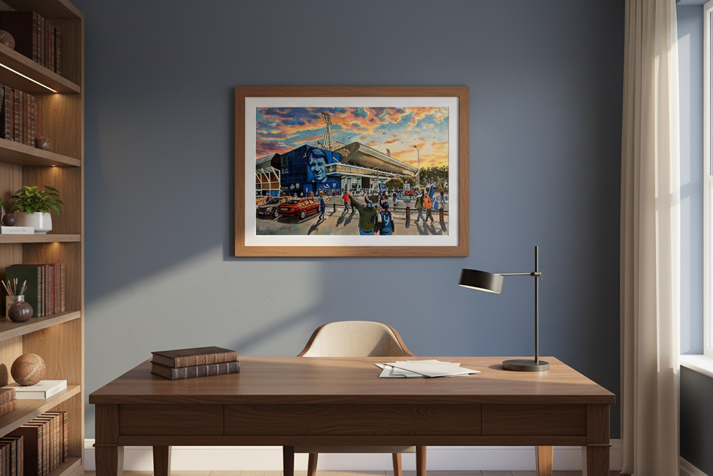 Ipswich Town FC Portman Road Study/Office Mockup