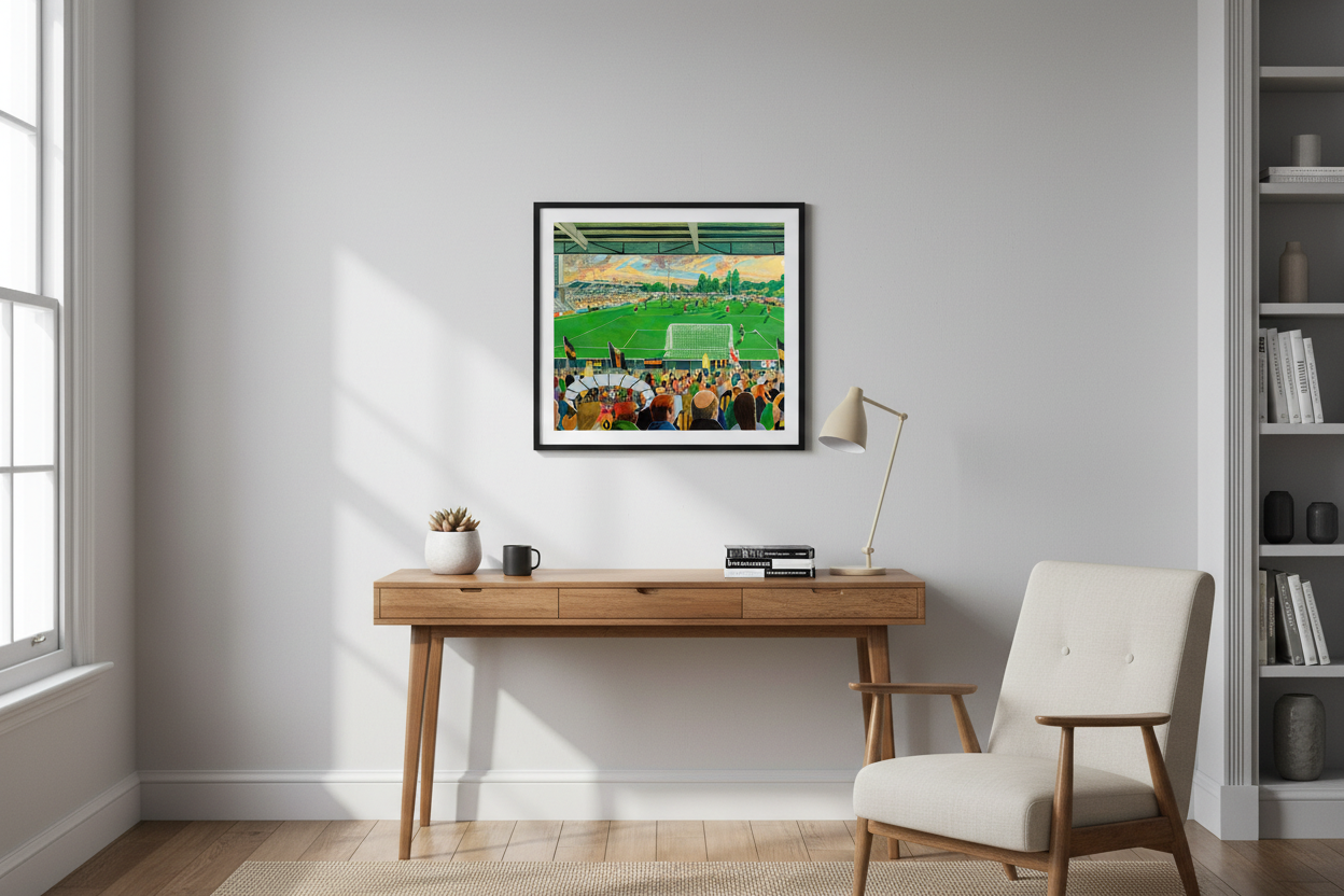 Maidstone United FC Gallagher Stadium – Bright Study/Office Mockup