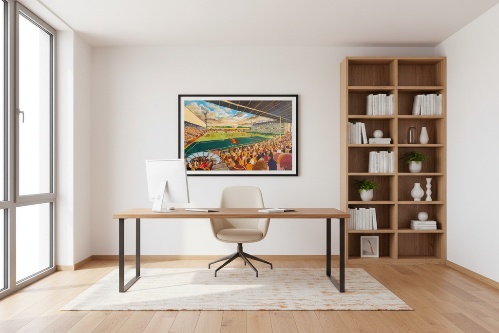 Motherwell FC Fir Park - Bright Study/Office Mockup