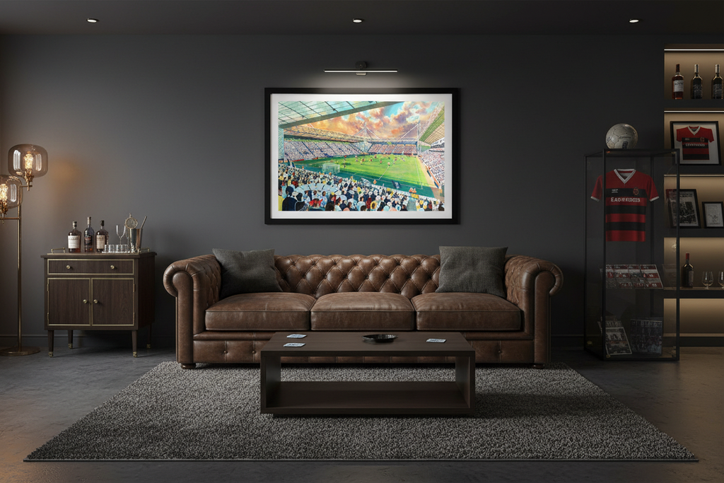Preston North End FC Deepdale – Man Cave Mockup