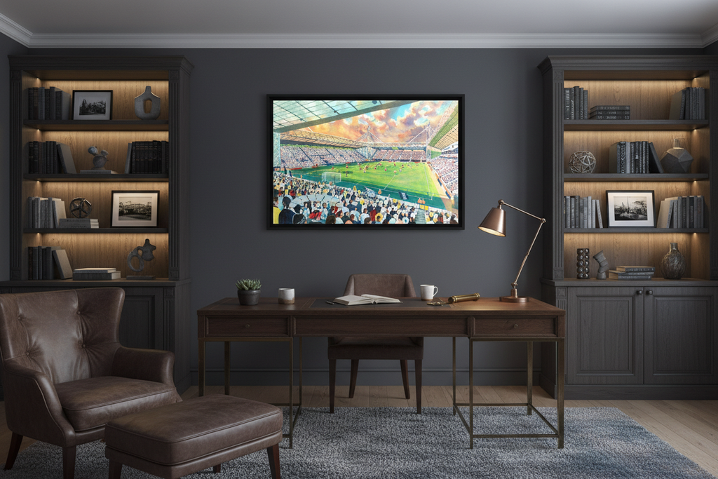 Preston North End FC Deepdale – Study/Office Mockup