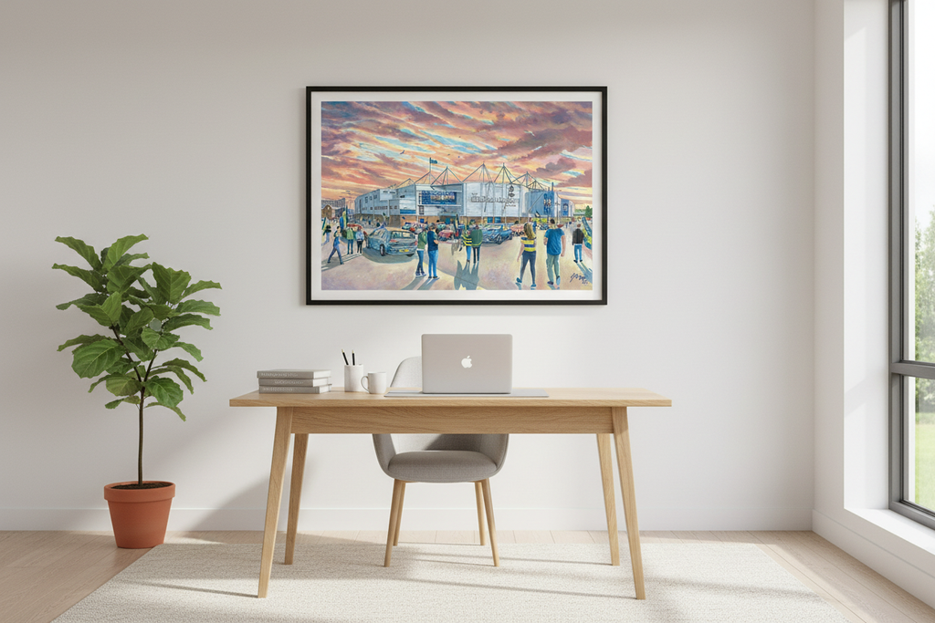 Warrington Wolves Halliwell Jones - Bright Study/Office Mockup