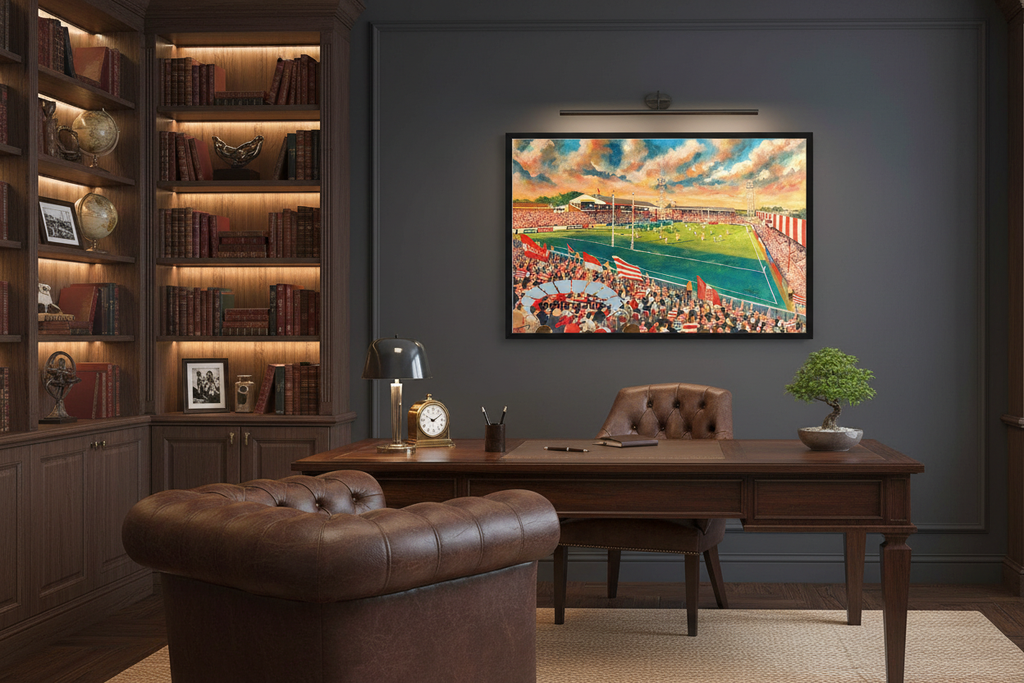 Wigan Warriors Rugby League Central Park – Study/Office Mockup