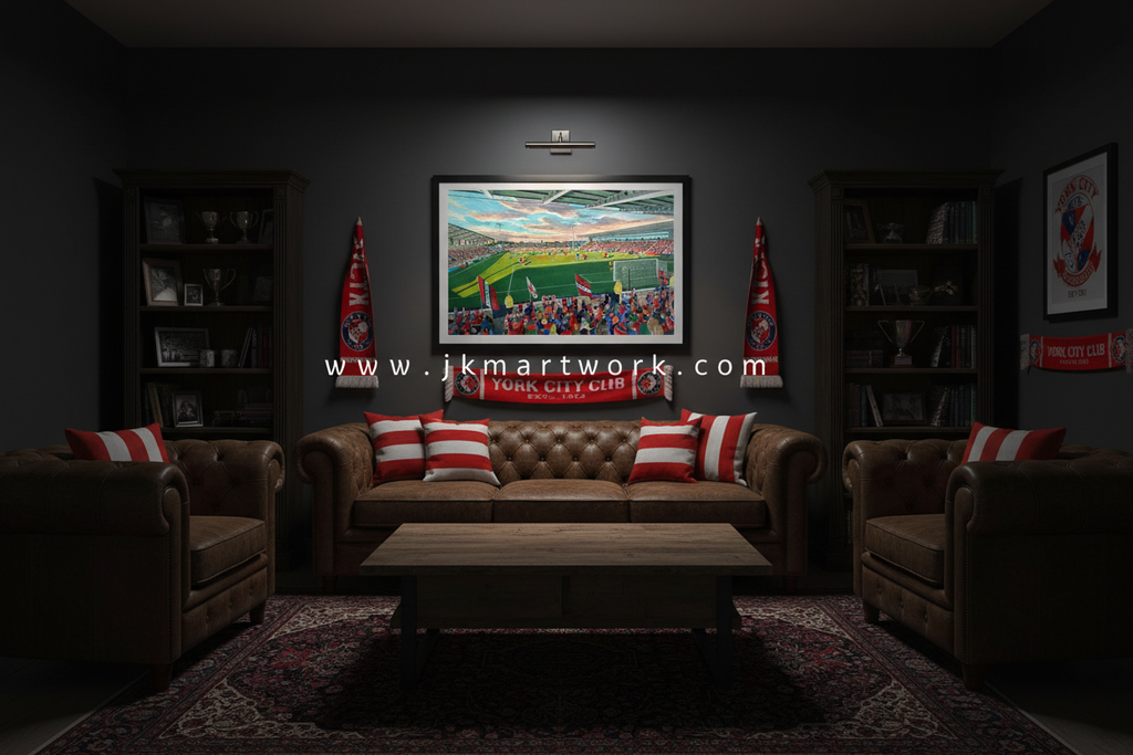 York City FC LNER Stadium - Moody Man Cave Mockup